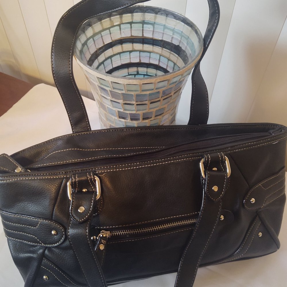 Nine West Black leather handbag